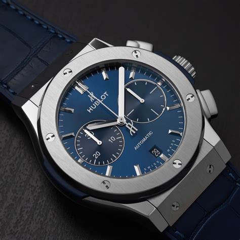 blue hublot classic fusion|hublot classic fusion price.